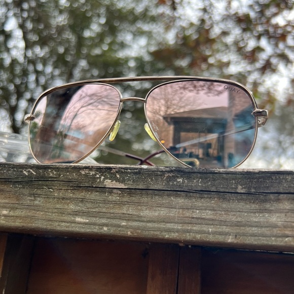 Desi PerkinsXQuay Gold High Key Sunglasses, (1st edition, Discontinued) - Picture 2 of 15